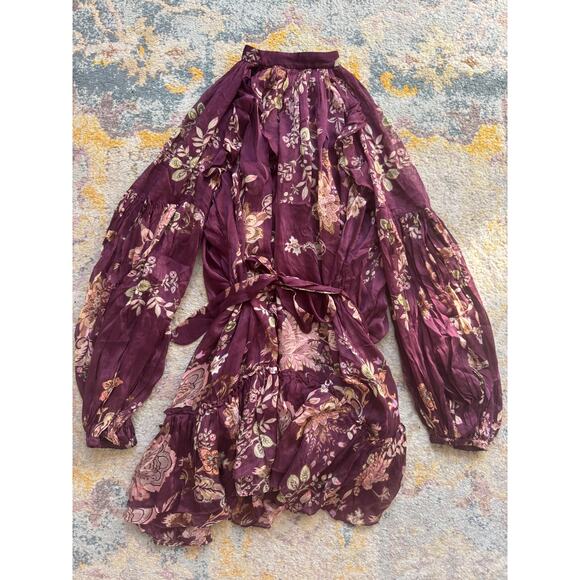 Hemant & Nandita Savi Ruffle Mini Dress - Picture 6 of 12